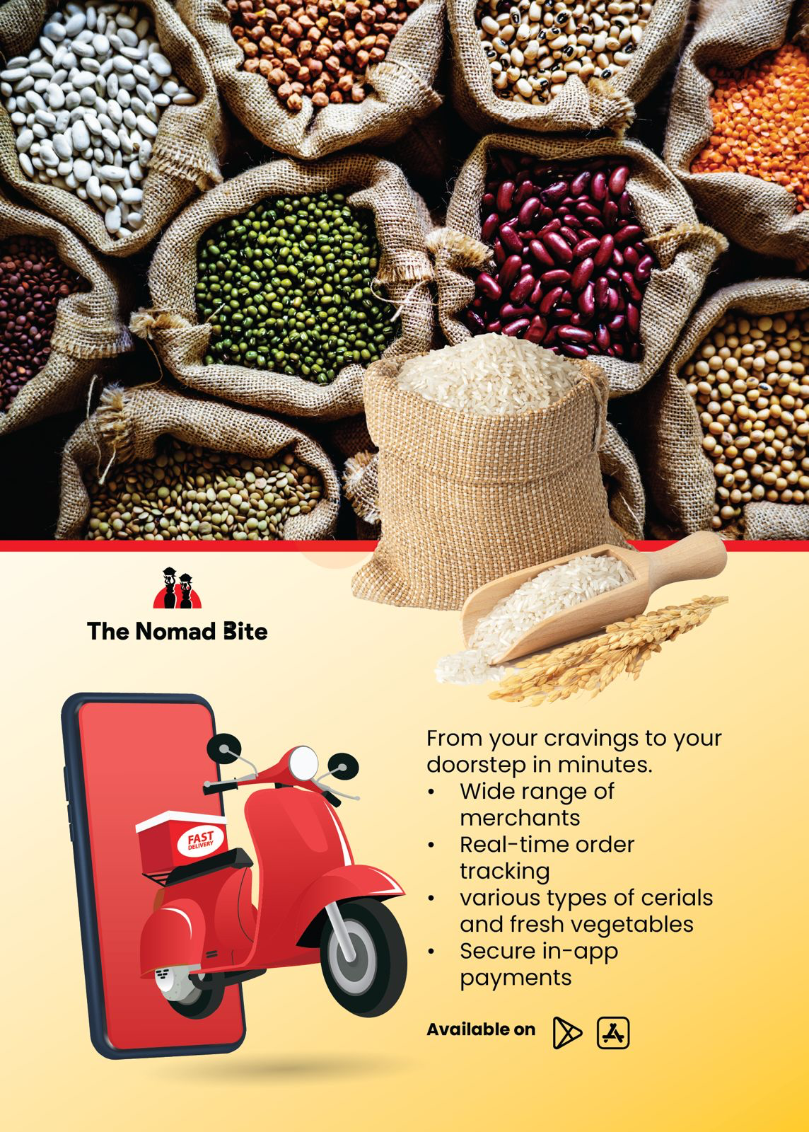 The Nomad Bite - Grains and Cereals Delivery